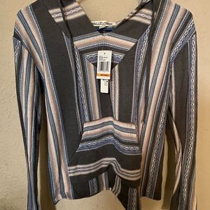 Striped pullover sweater